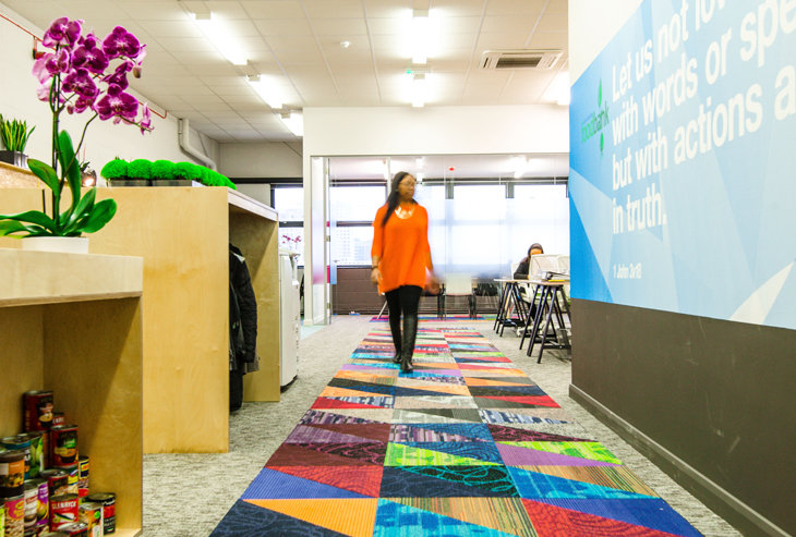 Working in the community: Tower Hamlets Foodbank