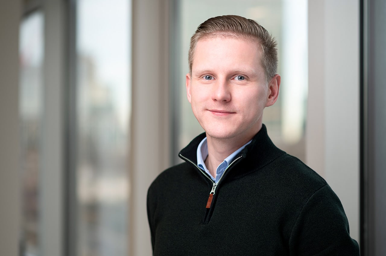 Headshot of Donatas Briedis, Finance Manager at ODGroup