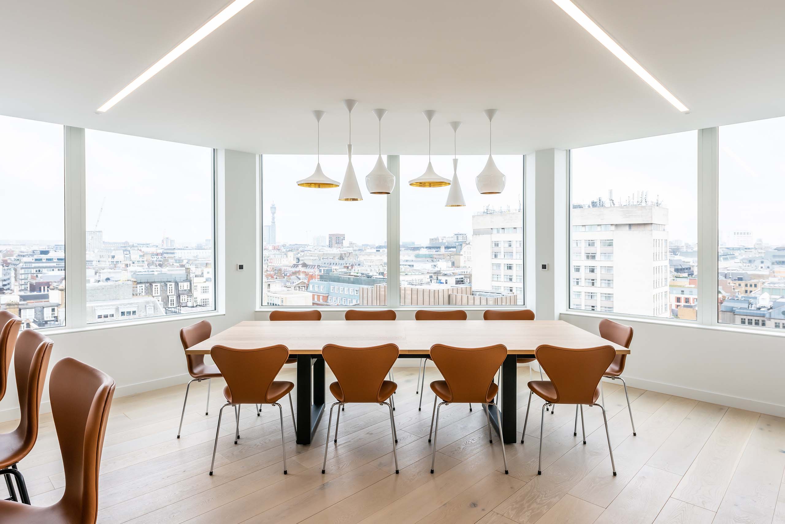 Pelham Capital's lunch area