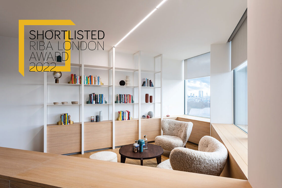 Our project is shortlisted for a RIBA London Award